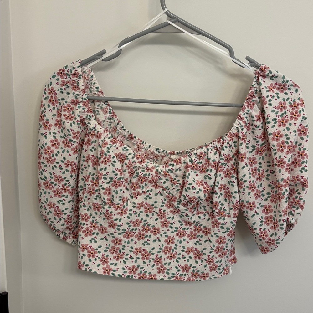 Floral Print Top